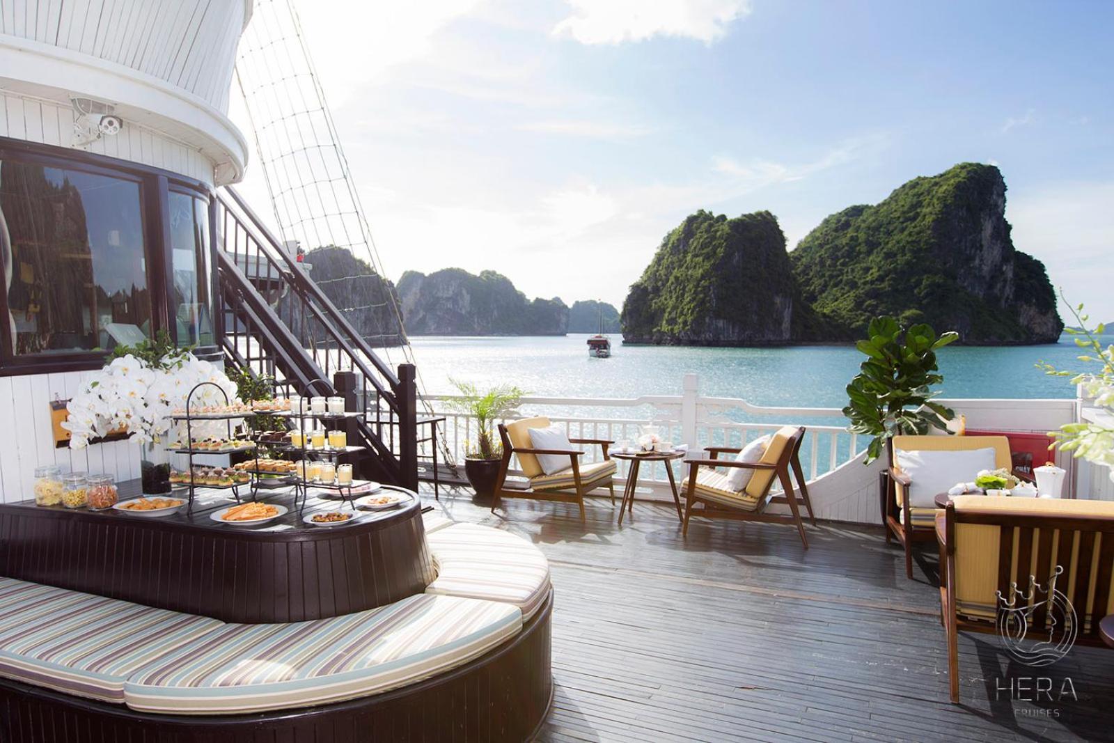 Hera Grand Luxury Cruise Hạ Long Exterior foto